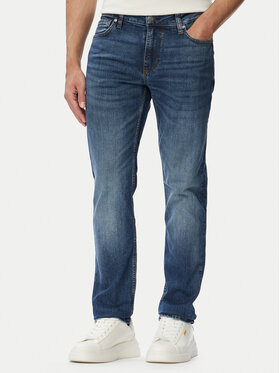 Guess Guess Дънки M6YAS2 D1475 Син Slim Tapered Fit