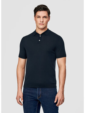 Pako Lorente Pako Lorente Polo P26SP-TX-011 Granatowy Classic Fit
