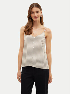 Vero Moda Vero Moda Top Mymilo 10303690 Bej Regular Fit
