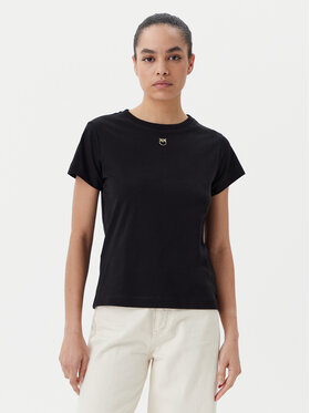 PINKO PINKO T-särk 100373 A2OG Must Regular Fit