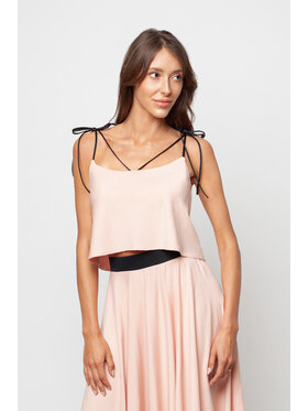 White Rvbbit White Rvbbit Top First Rose Pink Różowy Ladies Fit