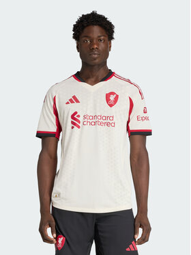 adidas adidas Koszulka techniczna Liverpool Biały Slim Fit