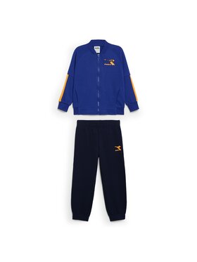 Diadora Diadora Komplet dresowy JB. TRACKSUIT FZ TWISTER Niebieski Regular Fit
