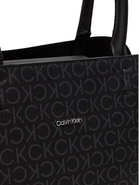 Calvin Klein Ročna Torba Ck Business Medium Tote_Mono K60K612575 Črna