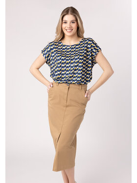 QUIOSQUE QUIOSQUE Spódnica Quiosque 7VS011103 Beżowy Regular Fit