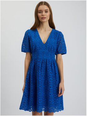 Orsay Orsay Sukienka 472096-511000__40 Niebieski Regular Fit