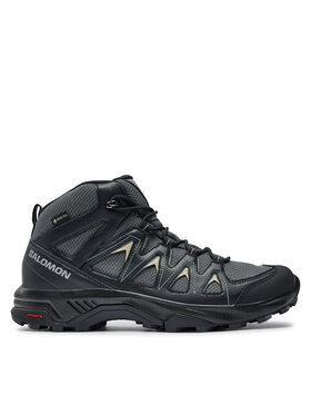 Salomon Salomon Trekingová obuv X Braze Mid Gore-Tex L47430500 Černá