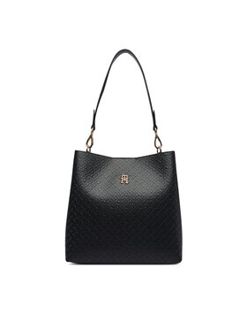 Tommy Hilfiger Tommy Hilfiger Borsetta Th Icon Shoulder Bag Mono AW0AW19000 Nero