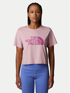 The North Face The North Face T-shirt Easy NF0A8A6H Ružičasta Loose Fit