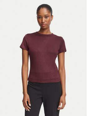 Guess Guess T-krekls W5BP07 KCGM2 Bordo Regular Fit
