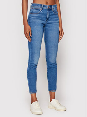 Wrangler Wrangler Jeansy W27H4734R 112141265 Granatowy Skinny Fit