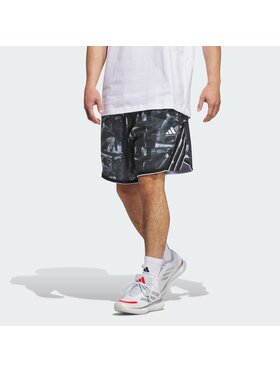 adidas adidas Szorty sportowe 151857 Biały Loose Fit