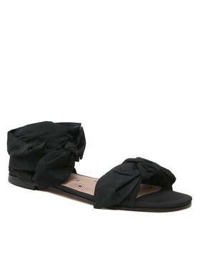Red Valentino Red Valentino Sandali 2Q2S0H62FUB Črna
