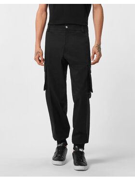 PHILIPP PLEIN PHILIPP PLEIN Pantaloni cargo 24233 Nero Cargo Fit