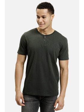Cross Jeans Cross Jeans T-Shirt 16129-387 Zielony Regular Fit