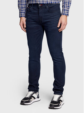 Tommy Hilfiger Tommy Hilfiger Дънки MW0MW29620 Тъмносин Slim Fit