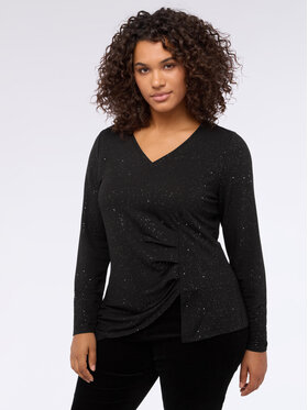 Fiorella Rubino Fiorella Rubino T-shirt G01QL008820N033 Nero Slim Fit