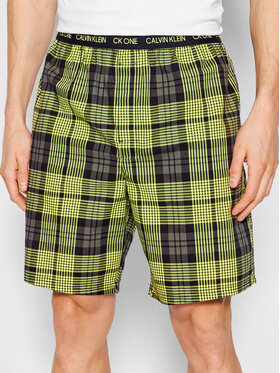 Calvin Klein Underwear Calvin Klein Underwear Pyžamové šortky 000NM1868E Zelená Regular Fit