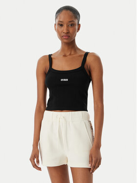 Guess Guess Top V6GP16 K3180 Crna Regular Fit