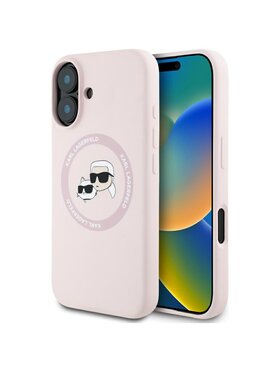 KARL LAGERFELD KARL LAGERFELD Etui na telefon iPhone 16 Różowy
