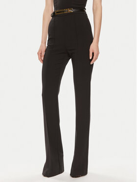 Elisabetta Franchi Elisabetta Franchi Pantaloni di tessuto PA-034-42E2-5981 Nero Regular Fit