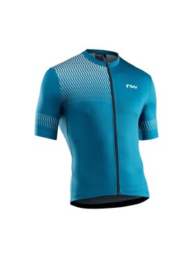 Northwave Northwave Koszulka rowerowa Origin Jersey Niebieski Slim Fit