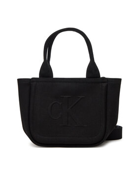 Calvin Klein Jeans Calvin Klein Jeans Borsetta Summer Canvas Mini Tote LV04K3160G Nero