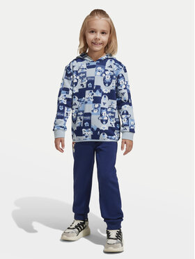 adidas adidas Tepláková souprava Disney Mickey Mouse JD4551 Modrá Regular Fit