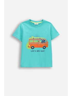 Coccodrillo Coccodrillo T-Shirt WC6143201TBK-014 Niebieski Regular Fit