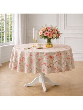 Roseberry Home Roseberry Home Obrus Wild Rose Beżowy
