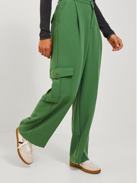 JJXX JJXX Kalhoty z materiálu 12238354 Zelená Regular Fit