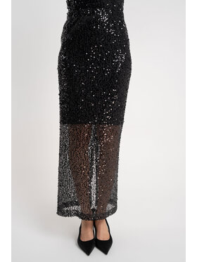 CLICK CLICK Φούστα 50-733 Μαύρο Fitted Fit