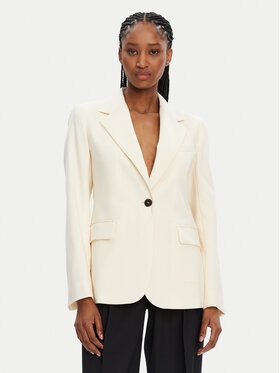 Weekend Max Mara Weekend Max Mara Sacou Lamine 2425046051 Écru Standard Fit