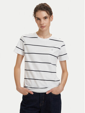 Beverly Hills Polo Club Beverly Hills Polo Club T-Shirt P-SS26W-TS0162 Weiß Regular Fit