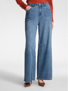 Elena Mirò Elena Mirò Jeansy P411G000420N0D4 Niebieski Flare Fit