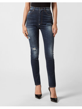 PHILIPP PLEIN PHILIPP PLEIN Jeansy 1247 Světle modrá Slim Fit