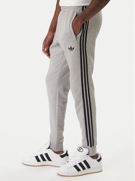 adidas adidas Sporta bikses 3-Stripes KE2428 Pelēks Slim Fit