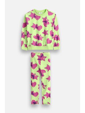 Coccodrillo Coccodrillo Komplet dresowy ZC6117303HGK-011 Zielony Regular Fit