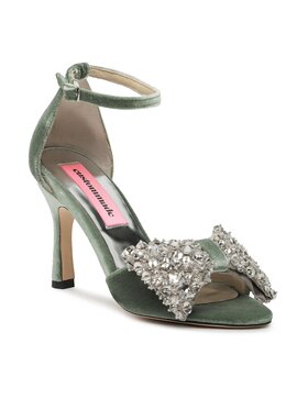 Custommade Custommade Sandalen Ashely Crustal Bow 999620046 Grün