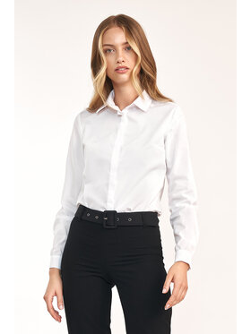 NIFE NIFE Košile K76 Bílá Feminine Fit