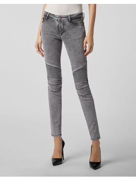 PHILIPP PLEIN PHILIPP PLEIN Jeansy 30939 Szary Slim Fit