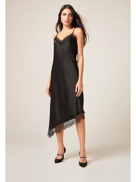 Oltre Oltre Vestito da giorno 7086R005145N033 Nero Baggy Fit