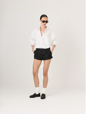 La Mania La Mania Športové kraťasy MINNY Čierna Classic Fit