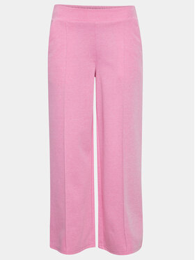 ICHI ICHI Spodnie materiałowe 20113287 Różowy Relaxed Fit