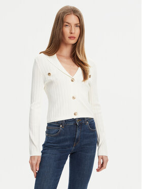 Guess Guess Ζακέτα W5YR11 Z0130 Λευκό Regular Fit