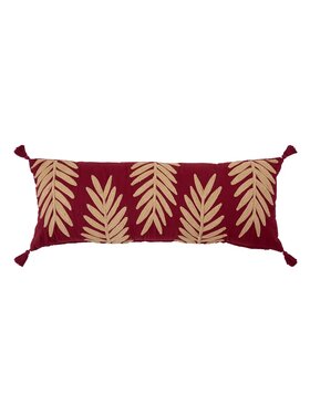 MIAhome MIAhome Poduszka dekoracyjna haftowana Yucatan 30x80 cm Czerwony