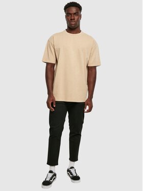 Urban Classics Urban Classics T-Shirt Koszulka Z Krótkim Rękawem Oversize Męska Beżowa Urban Classics TB5939 3XL Beżowy Oversize