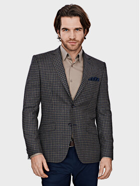 Evenemen Evenemen Marynarka Boston Granatowy Slim Fit