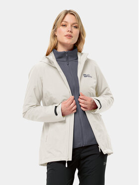 Jack Wolfskin Jack Wolfskin Outdoor jakna Moonrise 3In1 Jkt 1115621 Siva Regular Fit