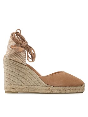 Castañer Castañer Espadryle Carina/8/007 021740-2008 Beżowy